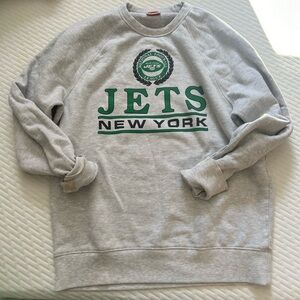 New York Jets size L crew neck